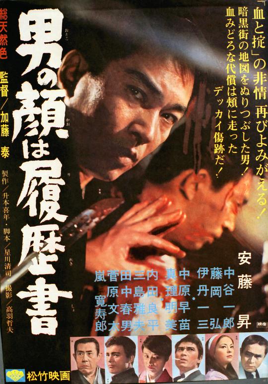 男人的脸是履历书
